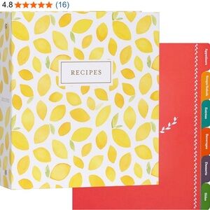 Jot & Mark Recipe Binder Set